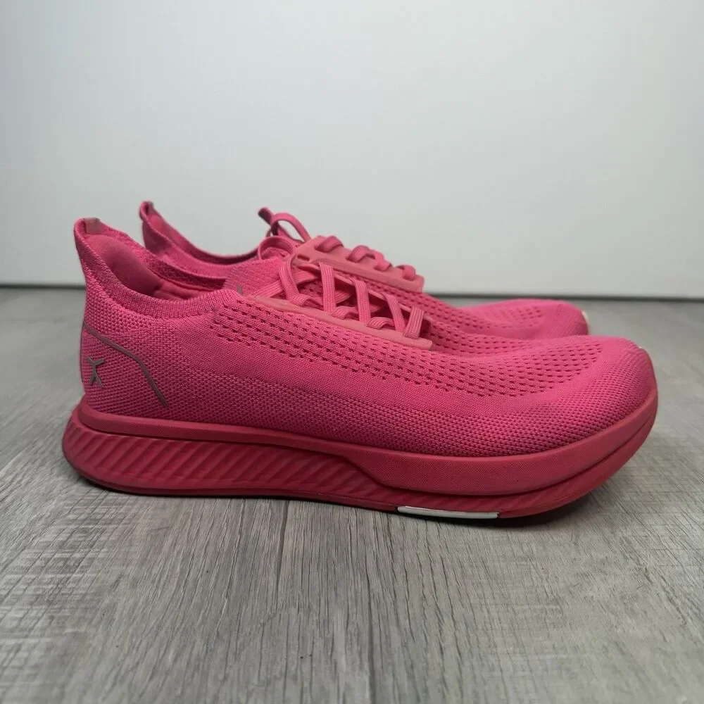 Flux Footwear Adapt Runner Neon Pink Womens 10 Athletic Knit Shoes Sneakers A - Picture 4 of 10